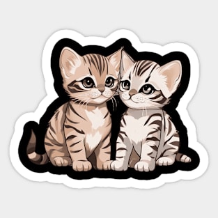 Baby Bengal Cat Sticker